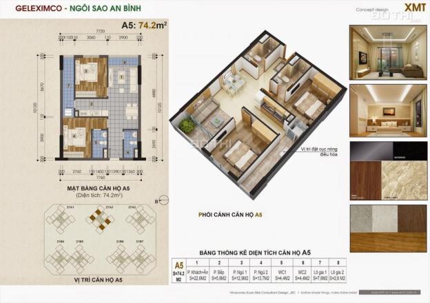 Cho thuê căn hộ chung cư Green Star, Thành Phố Giao Lưu, Phạm Văn Đồng, giá rẻ 6 triệu/ tháng 7610501