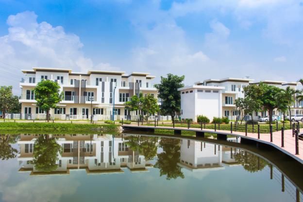 Nhà phố Melosa Khang Điền, thanh toán 30% nhận nhà ở ngay. An ninh 24/7, view 2 mặt sông 7759655