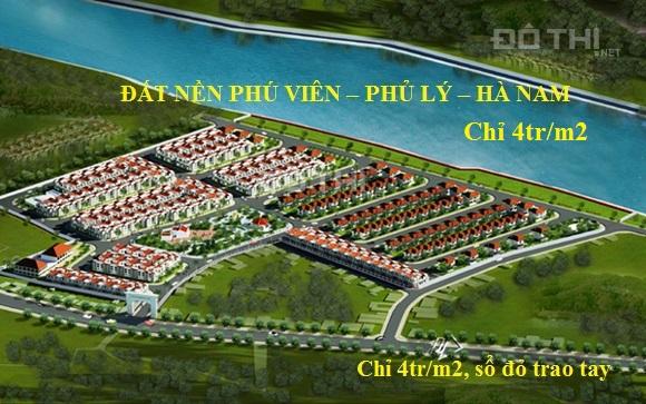 Bán đất nền khu đô thị Phủ Lý Hà Nam, giá 4 triệu/m2 7614270