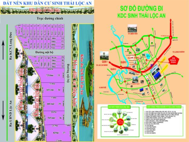 Cần bán gấp nền đất thuộc dự án khu sinh thái hồ Lộc An, Long Thành, Đồng Nai. Ms Cẩm 0932351671 7751507