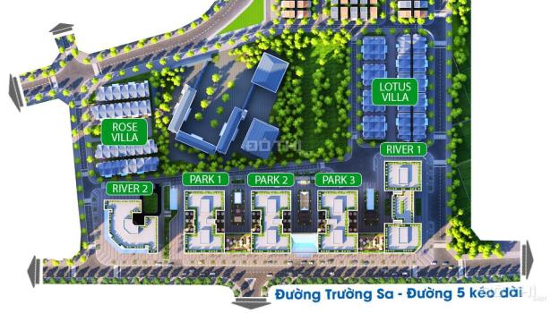 Bán căn hộ chung cư tại dự án Eurowindow River Park, Đông Anh, Hà Nội diện tích 67m2 giá 600tr 7637576