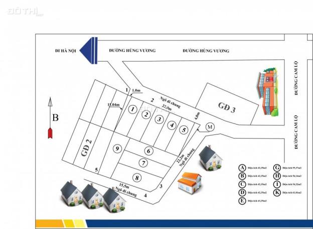 Bán đất tại đường 5, phường Hùng Vương, Hồng Bàng, Hải Phòng diện tích 42m2 giá 380 triệu 7638083