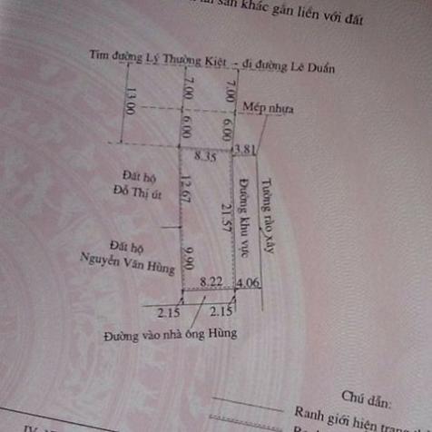 Bán đất 2 mặt tiền Lý Thường Kiệt, giá bán 1.45 tỷ 7646771