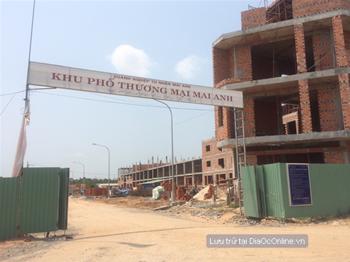Bán nhà mặt phố tại dự án khu phố thương mại Mai Anh, Trảng Bàng, Tây Ninh, dt 90m2 giá 2.4 tỷ 7642171