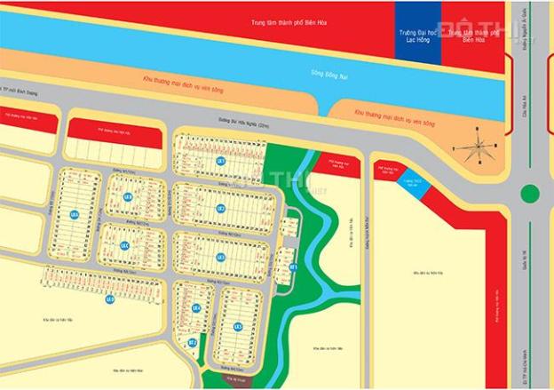 Bán lô góc 2 mặt tiền đường Bùi Hữu Nghĩa, Biên Hòa, Đồng Nai 7643487