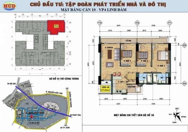 Cắt lỗ 50 triệu/căn 10 và 02 chung cư VP4 Linh Đàm view đẹp 7701784