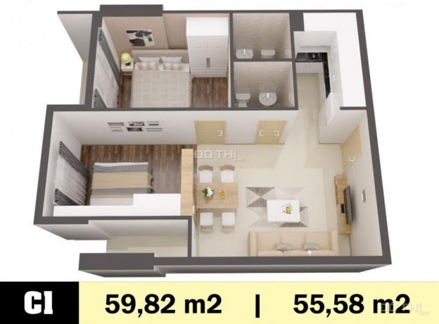 Bán căn hộ chung cư tại dự án Kingsway Tower, Bình Tân, Hồ Chí Minh diện tích 76m2 giá 16 triệu/m² 7673166