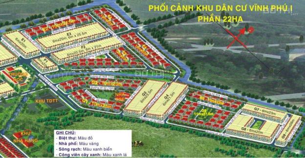 Bán đất KDC Vĩnh Phú 1 Bình Dương, diện tích 230m2, sổ đỏ đầy đủ 7677702