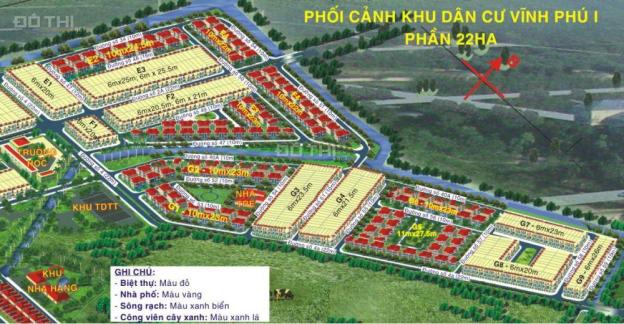 Bán đất Bình Dương KDC Vĩnh Phú 1, lô G26 diện tích 230m2, pháp lý sổ đỏ 7678508