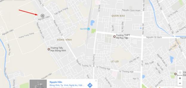 Bán đất phường Đông Vĩnh- Vinh- Hướng Đông Bắc- Giá: 5.5 triệu/m2- DT: 111,5 m2 7886818