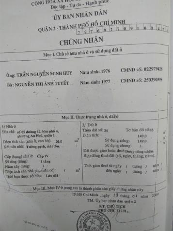 Bán đất thổ cư, xây dựng tự do, KDC Văn Minh ở phường An Phú, quận 2 7829688