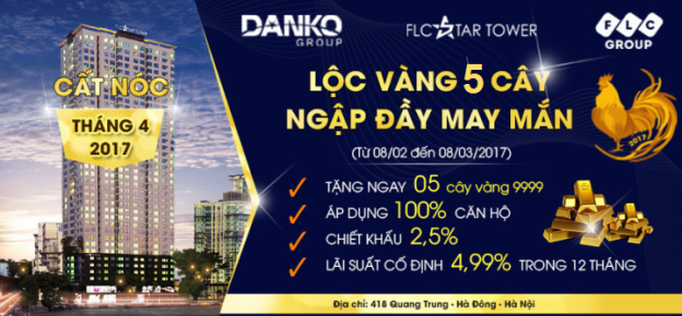 Còn 20 ngày cuối cùng để mua căn hộ ưu đãi FLC Star Tower - Giá 1.4 tỷ 7784759