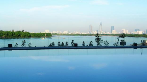 Bán lỗ căn hộ Đảo Kim Cương Q2, 211 m2, 3 phòng ngủ, tầng 9, view hồ bơi 7826619