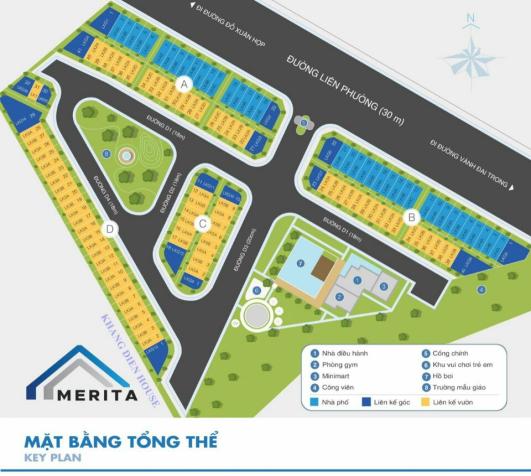 Mở bán căn nhà D25, siêu dự án Merita Khang Điền, Q9, chỉ còn 4,4 tỷ / căn 7868428
