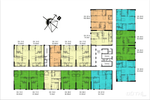 Chính chủ bán cắt lỗ 02 căn hộ 2PN chung cư Eco Green City, giá gốc 1.9 tỷ 7745179