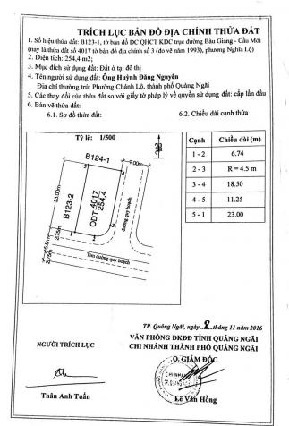 Bán đất nền tại dự án KDC Tây Phan Đình Phùng, Quảng Ngãi. Diện tích 254m2, giá 1.850 tỷ 8331362