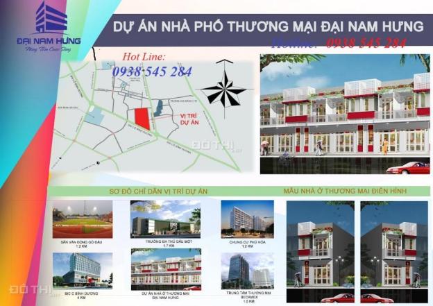 Bán nhà xây mới 1 trệt, 1 lầu, 3 MT đường tại phường Phú Hoà, trung tâm TP Thủ Dầu Một. 0164500 7799574