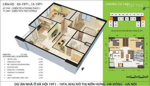 Sở hữu ngay căn hộ khu nhà ở xã hội Lucky House Kiến Hưng Hà Đông, Hà Nội, diện tích 55m2 7800848