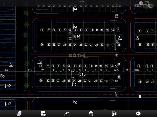 Bán lô B15-27 KĐT Hà Khánh B, DT: 225m2, MT: 9m, hướng ĐN 7811355