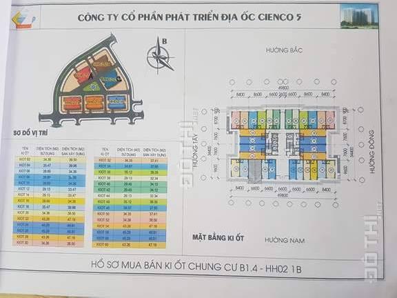 Bán kiốt Thanh Hà Mường Thanh khu 6 tòa HH02.2A HH02.2B HH02.2C chênh 120 triệu 7812165