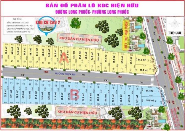 Bán đất nền dự án tại đường Long Phước, Quận 9, Hồ Chí Minh, diện tích 57m2, giá 550 triệu 7935230