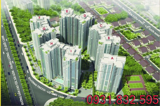 Căn hộ Tecco Town Bình Tân- Nhiều tầng- nhiều view- nhiều lựa chọn- hỗ trợ trả góp. 0931.832.595 7980977