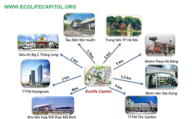 Cho thuê sàn văn phòng Ecolife Capital 58 Lê Văn Lương 100m2, 140m2, 160m2, 504m2 8371304