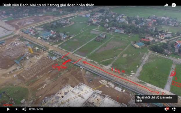 Bán mảnh đất cạnh bệnh viện Bạch Mai cơ sở 2 Hà Nam 7971453
