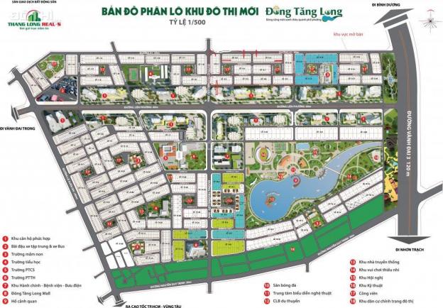 Đất nền dự án Đông Tăng Long quận 9, giá chỉ 16 tr/m2, DT 100m2 - 205m2 - 215,5m2 7860782