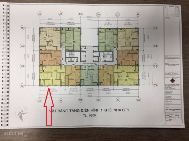 Bán căn chung cư 3 phòng ngủ, ĐN, 102m2 thông thuỷ KĐT Nam Trung Yên 0919555426 7867771