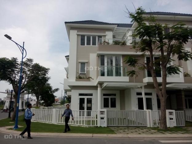 Bán biệt thự góc 2 MT khu Merita Khang Điền Q9, 8x21m, trệt, 2 lầu, view công viên, giá 8.7 tỷ 7890590