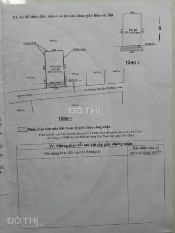 Bán nhà hẻm 3m 257 Nguyễn Thị Thập, Q.7, DT: 4x8m - Giá 2.25 tỷ 7897209
