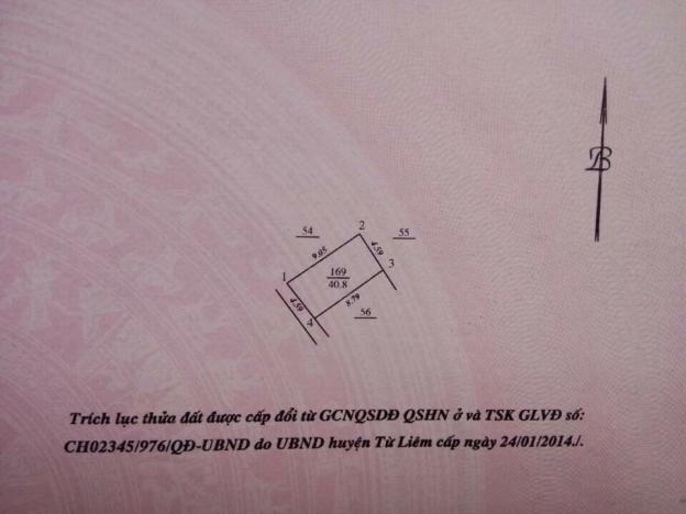 Bán nhà cấp 4 ngõ 130/59 Mễ Trì Hạ - Nam Từ Liêm - Hà Nội, S: 40,5m2, giá: 1,9tỷ. Lh: 0983641007 7992253