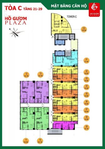 Hồ Gươm Plaza - Mở bán tầng 17,19 giá chỉ từ 1.7 tỷ - 0972.406.094 7931774