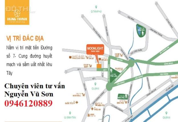 10 suất nội bộ vị trí đẹp nhất Park View khu Tên Lửa ký HĐ tặng 3-18%. LH 0946120889 7968827