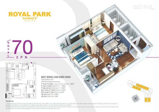Bán căn hộ có giá trị sinh lời nhất dự án Royal Park 7982160