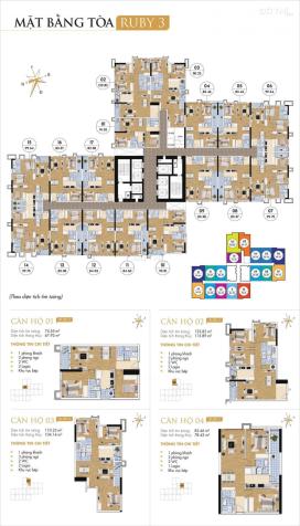 Bán chung cư Goldmark City, DT: 83.46m2, tầng 1616, Ruby 3, giá rẻ 24tr/m2. LH 0982.525.423 7982668