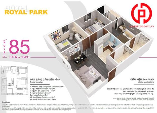 Cần bán một số căn hộ suất ngoại giao tại dự án Royal Park Bắc Ninh, giá tốt + view đẹp 7985405