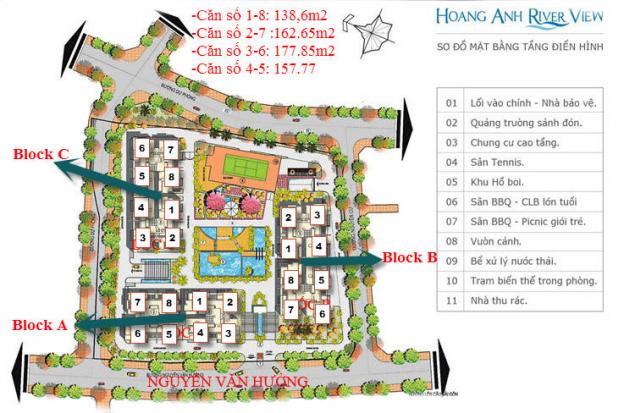 Bán căn hộ Hoàng Anh Gia Lai Q2, DT 138m2, căn 3PN, giá 3.1 tỷ rẻ nhất Thảo Điền Q2. 0902.523.396 8088204