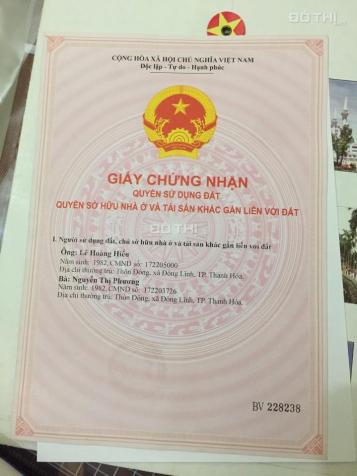 Cần bán nhà tại Hồ Đắc Di, phường Đông Thọ, TP Thanh Hóa 8044559
