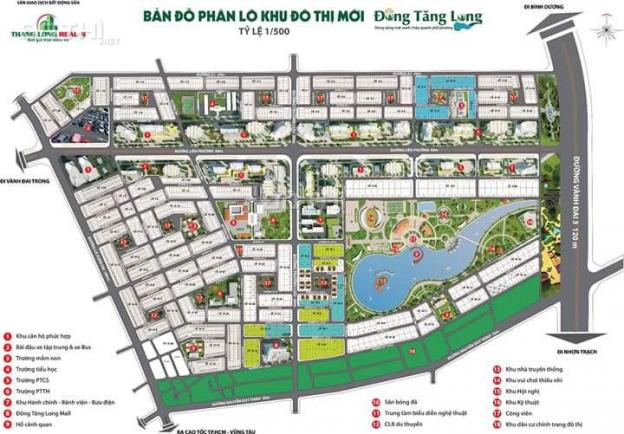 Bán đất tại dự án khu đô thị mới Đông Tăng Long, Quận 9, Hồ Chí Minh, DT 110m2, giá 17 triệu/m2 8069579