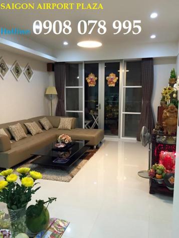 Cho thuê CHCC 3PN Saigon Airport Plaza, quận Tân Bình, nội thất đẹp, nhà mới. LH 0908 078 995 8211757