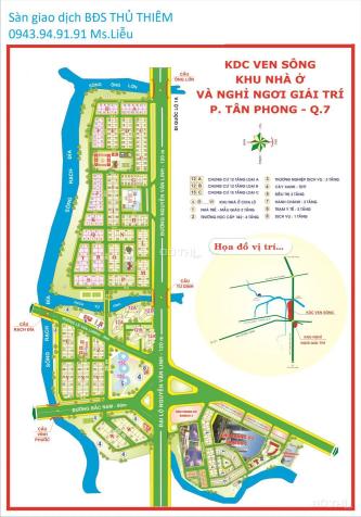 Bán gấp đất nền dự án Sadeco Ven Sông Tân Phong giá rẻ 0943949191 8120816