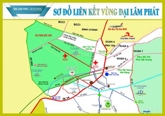 Bán đất ngay đường Nguyễn Hữu Trí, 100m2, giá 4,6 tr/m2, 0909324055 8139197