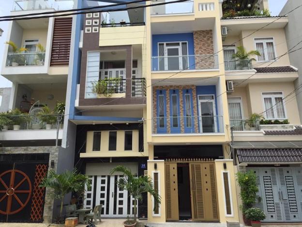 Nhà mới rất đẹp DT (4x16m) 3 lầu đúc MTNB đường 15m Bình Phú, Q.6      8277429