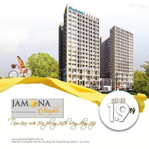 Căn hộ ven sông quận 7 Jamona Heights, TT 400tr nhận nhà, CK cao, vay 70%, LS 0% 8181133