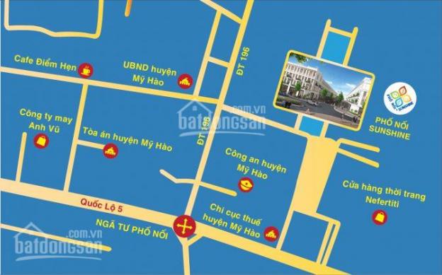 Dự án phố nối Sunshine (khu nhà ở BT cao cấp Vạn Thuận Phát), Hưng Yên. Giá từ 15tr/m2, 01675458952 8344534