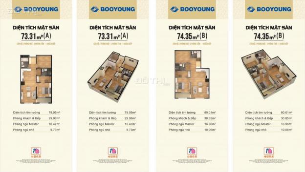 Bảng giá chung cư Booyoung Vina, Mỗ Lao, Hà Đông - Từ 2.2 tỷ 8188928