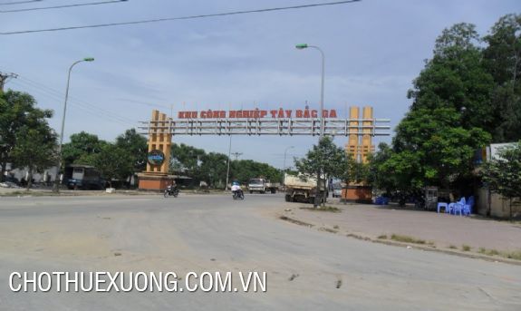 Cho thuê nhà xưởng trong KCN Tây Bắc Ga, Tp Thanh Hóa, với giá cực hợp lý 8215226