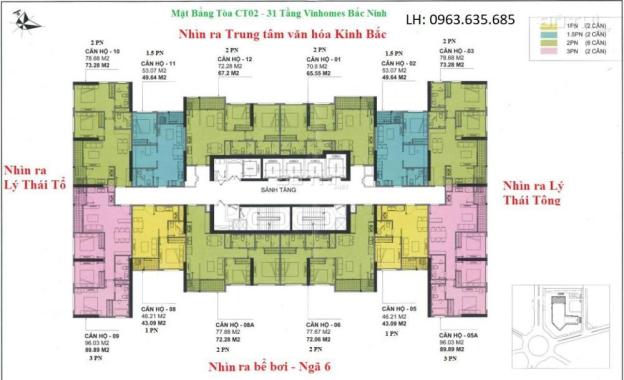 Cần bán một số căn hộ suất ngoại giao tại dự án chung cư cao cấp Vinhome Bắc Ninh – View đẹp 8202713